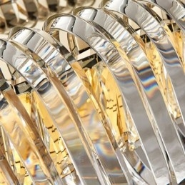 Luxus Glas Pendelleuchte Kronleuchter im europäischen Stil