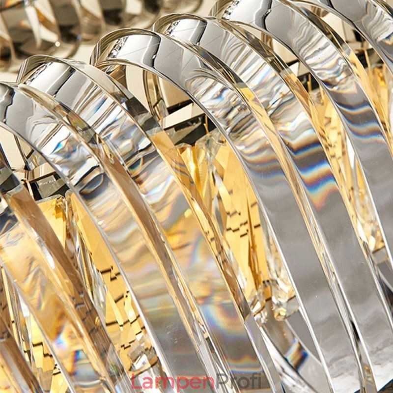 Luxus Glas Pendelleuchte Kronleuchter im europäischen Stil