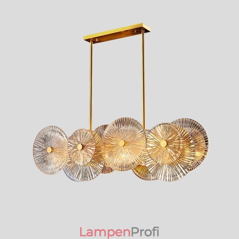 Moderne Spark Disc Kronleuchter Feuerwerk Glas Pendelleuchte Home Decor Beleuchtung