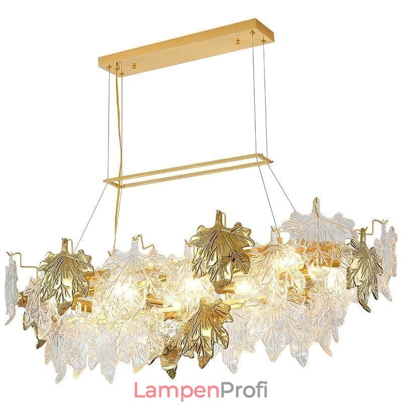 Ahornblatt Pendelleuchte Wohndekor Glasbeleuchtung