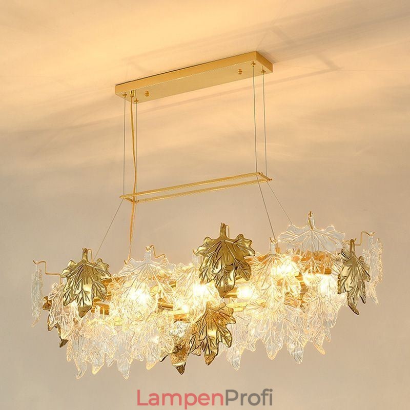 Ahornblatt Pendelleuchte Wohndekor Glasbeleuchtung