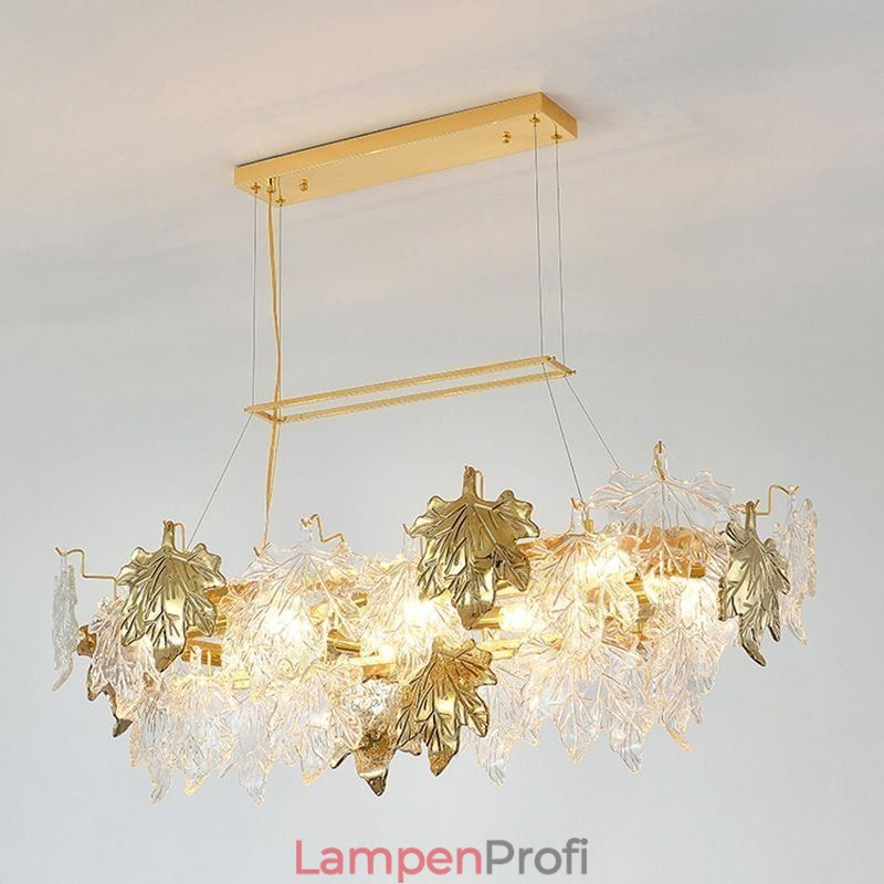 Ahornblatt Pendelleuchte Wohndekor Glasbeleuchtung