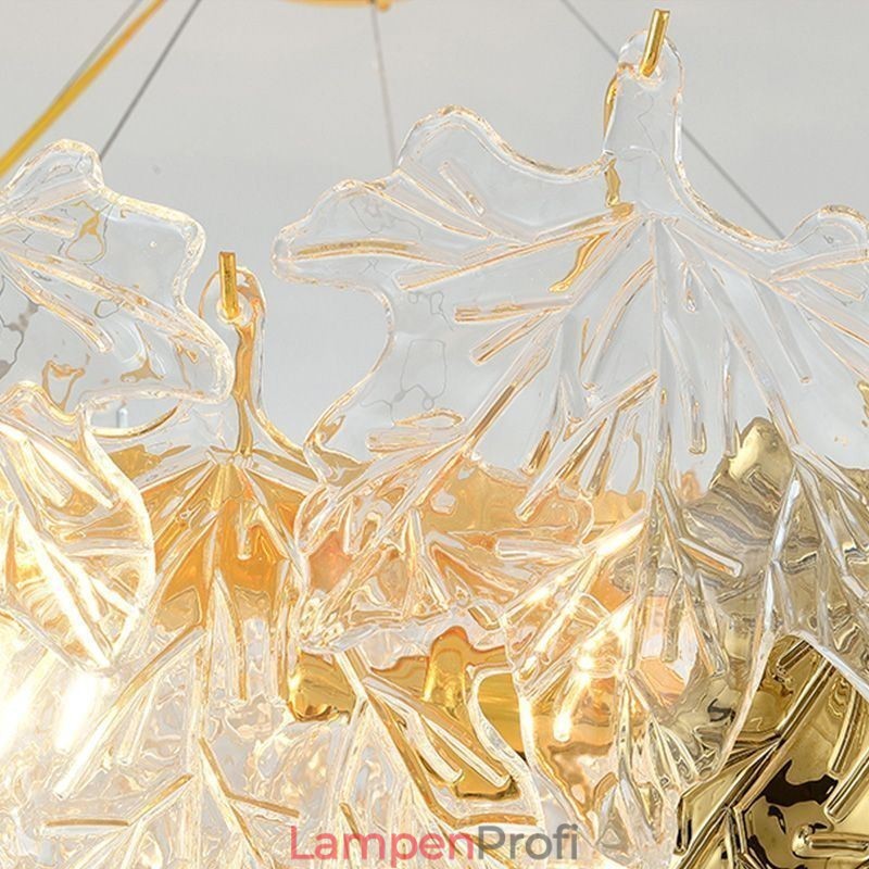 Ahornblatt Pendelleuchte Europäische Wohnkultur Glas Kronleuchter