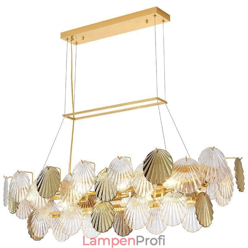 Luxus Glas Kronleuchter Mode Lampe Shell Form Glas Hängelampe