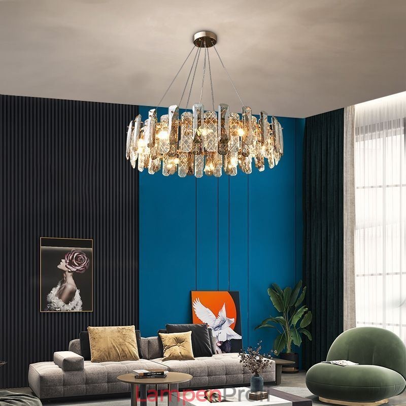 Europäische Glas Pendelleuchte Luxus Hängelampe