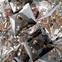 Europäischer Glas-Kronleuchter, kreatives Licht, Luxus-Pendelleuchte