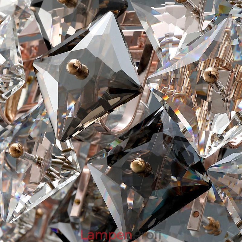 Europäischer Glas-Kronleuchter, kreatives Licht, Luxus-Pendelleuchte
