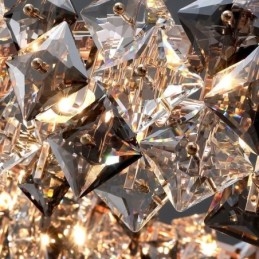 Europäischer Glas-Kronleuchter, kreatives Licht, Luxus-Pendelleuchte