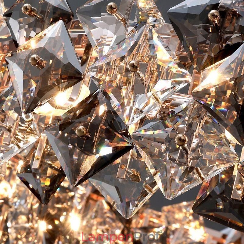 Europäischer Glas-Kronleuchter, kreatives Licht, Luxus-Pendelleuchte