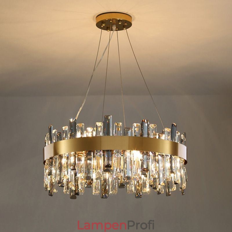 Luxus Glas Kronleuchter Europäischen Stil Pendelleuchte Wohnzimmer
