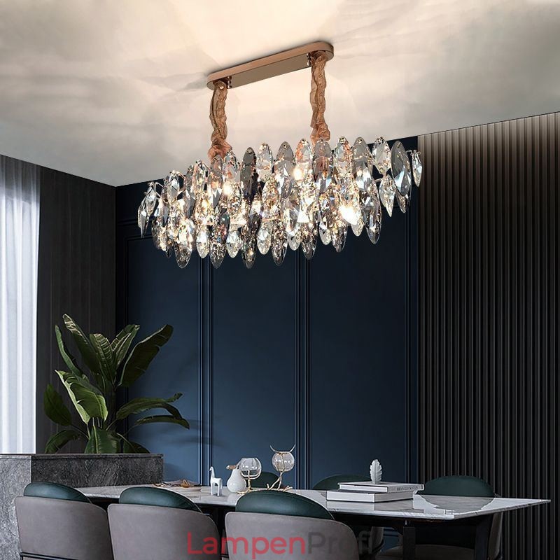 Licht Luxus Anhänger Licht Wohnkultur Glas Kronleuchter Wohnzimmer