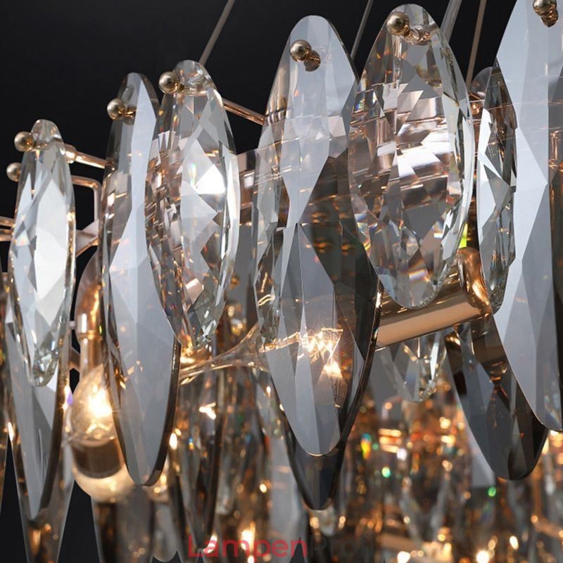 Licht Luxus Anhänger Licht Wohnkultur Glas Kronleuchter Wohnzimmer