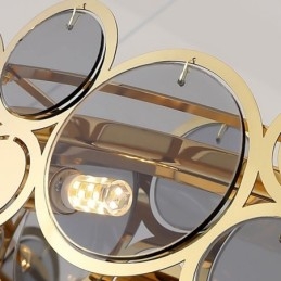 Europäischer Glas-Kronleuchter, kreatives Licht, Luxus-Pendelleuchte