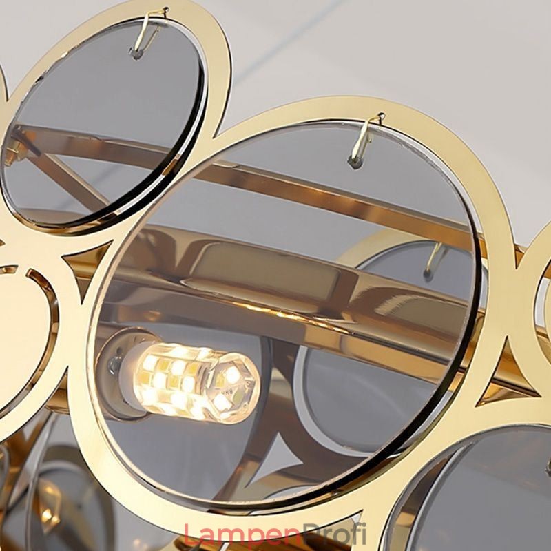 Europäischer Glas-Kronleuchter, kreatives Licht, Luxus-Pendelleuchte