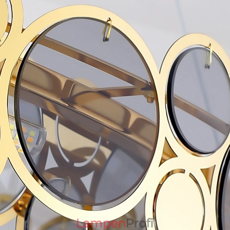 Europäischer Glas-Kronleuchter, kreatives Licht, Luxus-Pendelleuchte