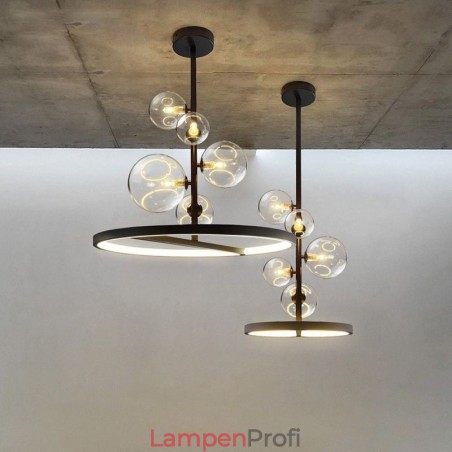 Moderne Hängeleuchten Leuchte Kronleuchter Glas Blase Pendelleuchte