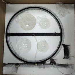 Moderne Hängeleuchten Leuchte Kronleuchter Glas Blase Pendelleuchte