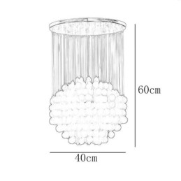 Moderne Shell Pendelleuchte Zeitgenössische Hängende Deckenbeleuchtung Esszimmer