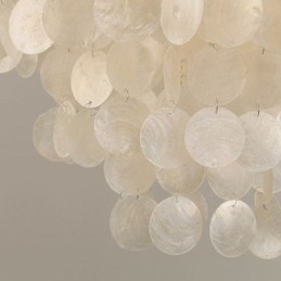 Moderne weiße Muschel Deckenleuchte Pendelleuchte Kronleuchter