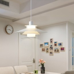 Nordische Aluminium Pendelleuchte Moderne minimalistische Deckenbeleuchtung