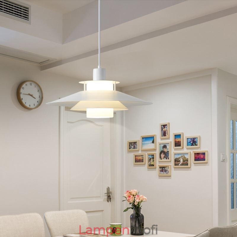 Nordische Aluminium Pendelleuchte Moderne minimalistische Deckenbeleuchtung
