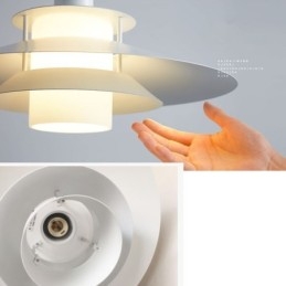Nordische Aluminium Pendelleuchte Moderne minimalistische Deckenbeleuchtung