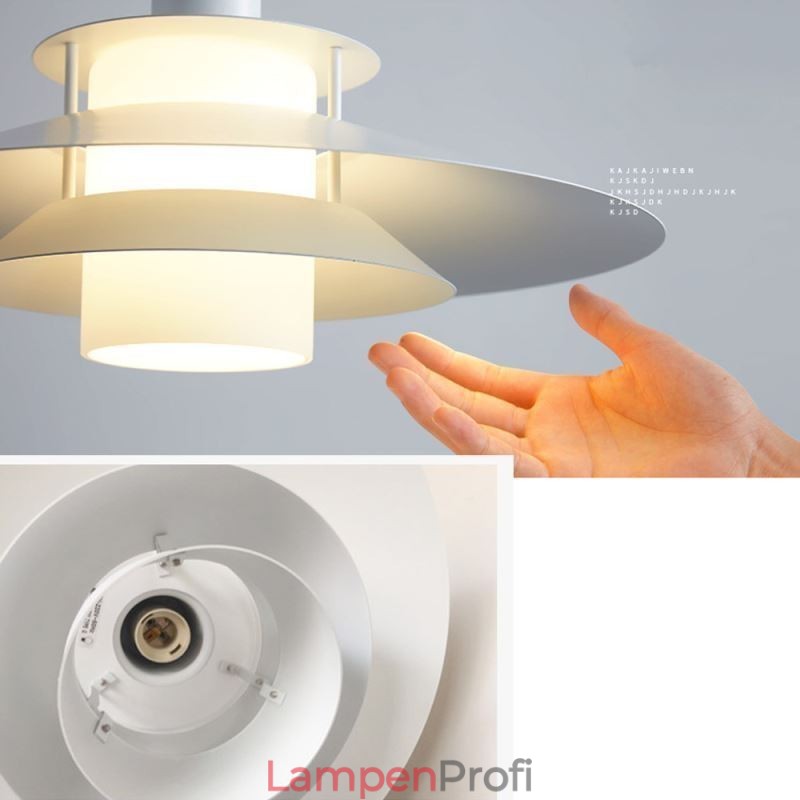 Nordische Aluminium Pendelleuchte Moderne minimalistische Deckenbeleuchtung
