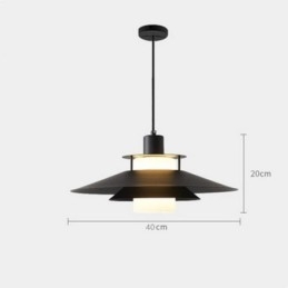 Nordische Aluminium Pendelleuchte Moderne minimalistische Deckenbeleuchtung