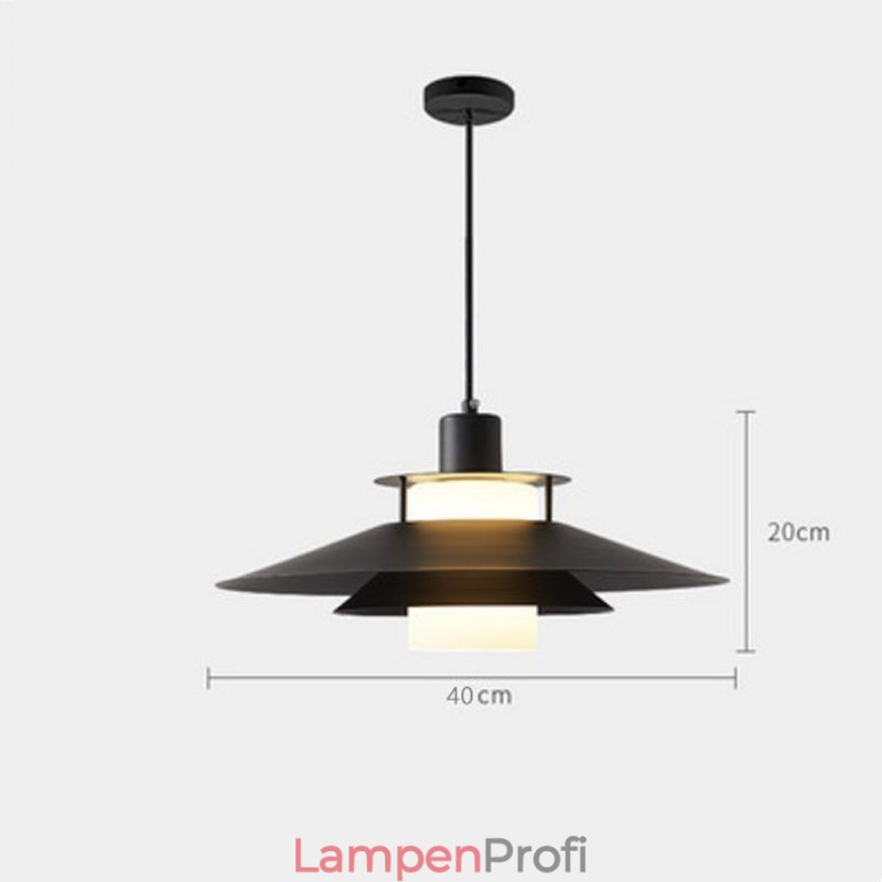Nordische Aluminium Pendelleuchte Moderne minimalistische Deckenbeleuchtung