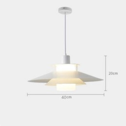 Nordische Aluminium Pendelleuchte Moderne minimalistische Deckenbeleuchtung