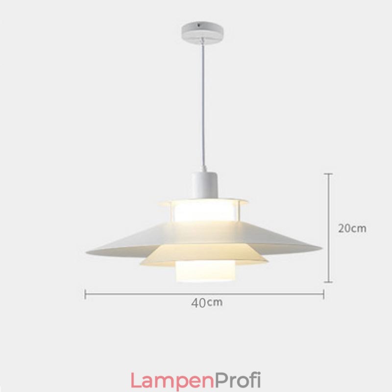 Nordische Aluminium Pendelleuchte Moderne minimalistische Deckenbeleuchtung