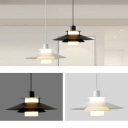 Nordische Aluminium Pendelleuchte Moderne minimalistische Deckenbeleuchtung