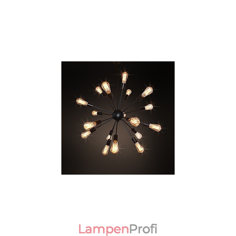 Country Designers Kronleuchter aus antikem Messing und Metall