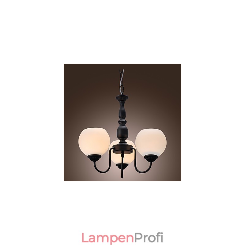 Traditioneller klassischer Kronleuchter aus Bronze im Kerzenstil