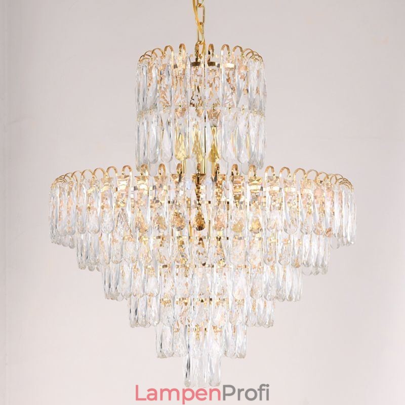 Moderne Kristall-Pendelleuchte Zeitgenössische Deckenleuchten