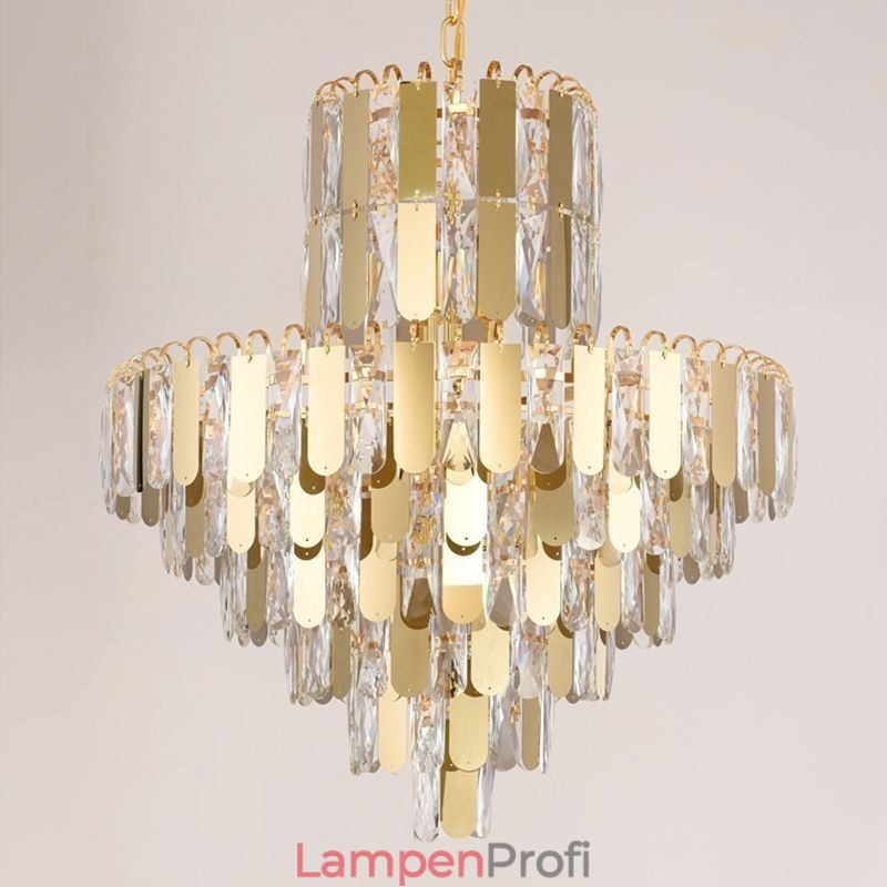 Moderne Kristall-Pendelleuchte Zeitgenössische Deckenleuchten
