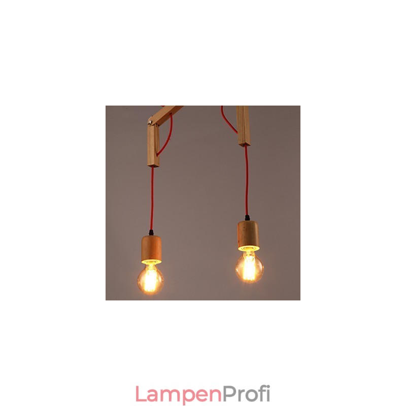 Kronleuchter Mini-Stil Modern Zeitgenössisch Holz Bambus