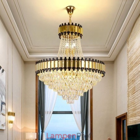 Moderne Kristall Pendelleuchte Deckenleuchte