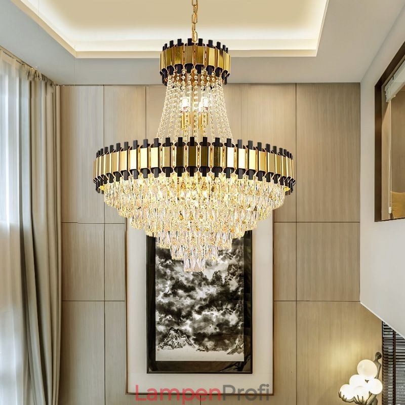 Moderne Kristall Pendelleuchte Deckenleuchte