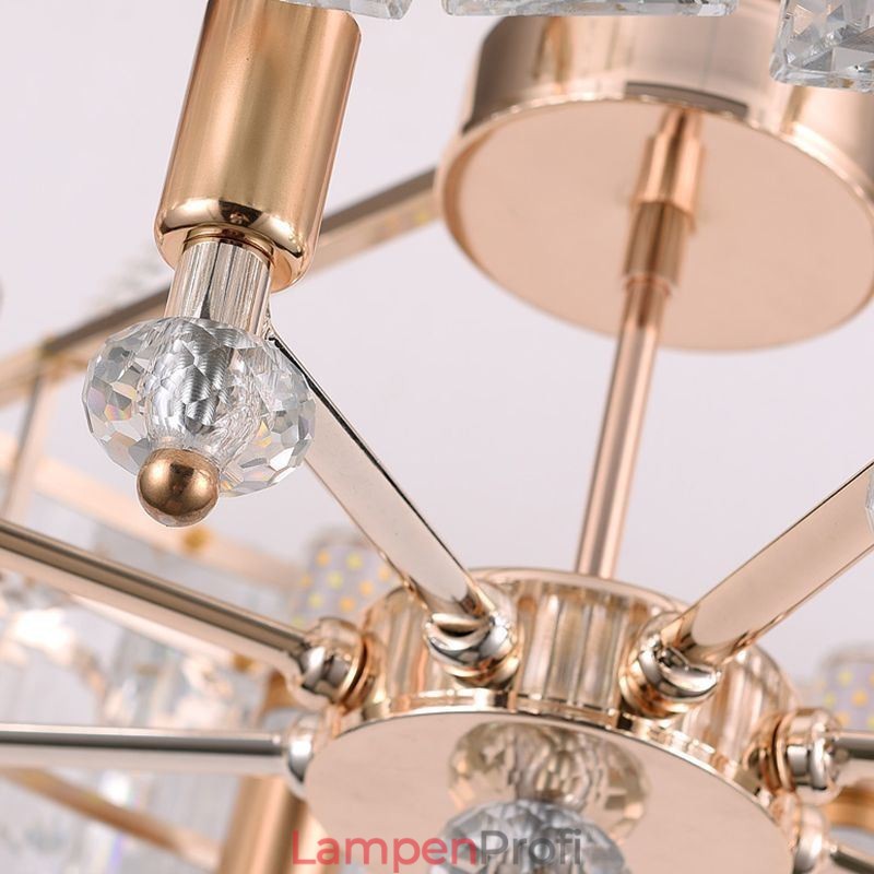 Weiße Kristall Pendelleuchte Moderne Deckenleuchten Hängeleuchten