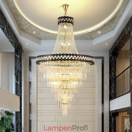 Luxuriöse Pendelleuchte Kristall Deckenleuchte Luxuriöse Pendelleuchte Kristall Deckenleuchte