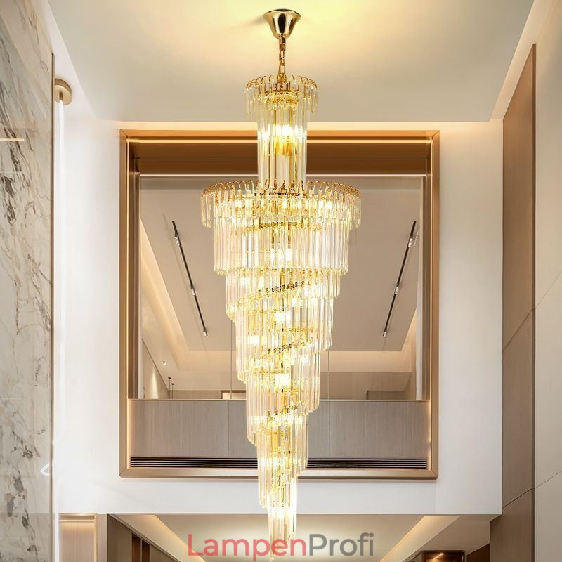 Moderne Kristall Deckenleuchte Pendelleuchte
