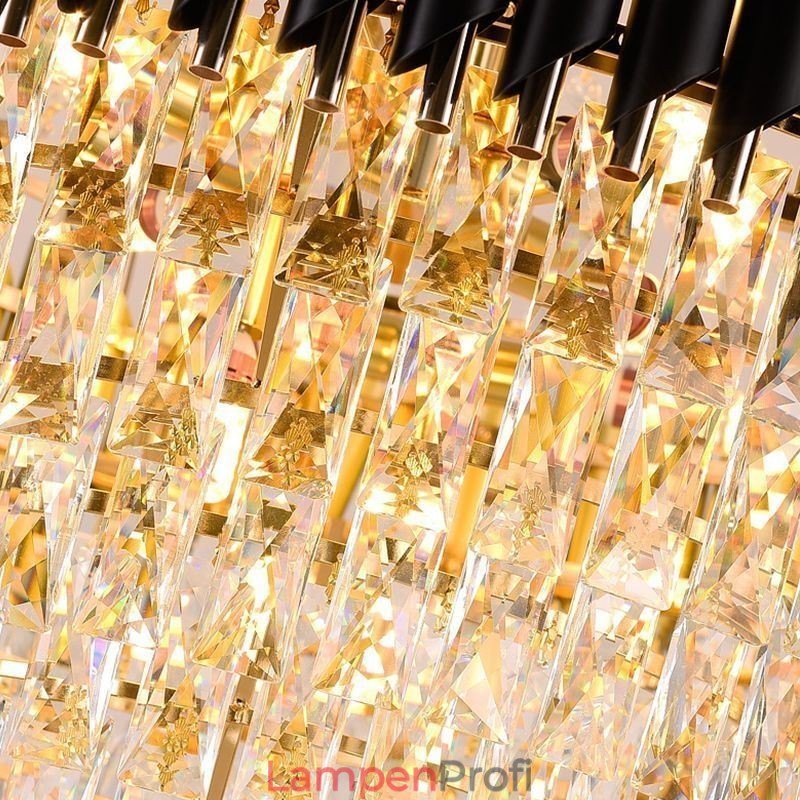 Moderne Kristall Pendelleuchte Runde Deckenleuchte Hängeleuchten