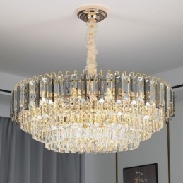Kristall Pendelleuchte Luxus Deckenbeleuchtung 12 16 Lichter