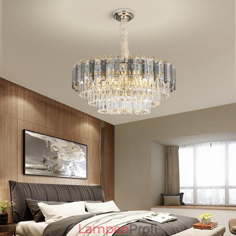 Kristall Pendelleuchte Luxus Deckenbeleuchtung 12 16 Lichter