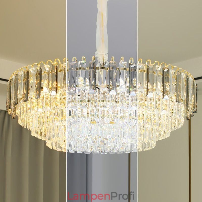 Kristall Pendelleuchte Luxus Deckenbeleuchtung 12 16 Lichter