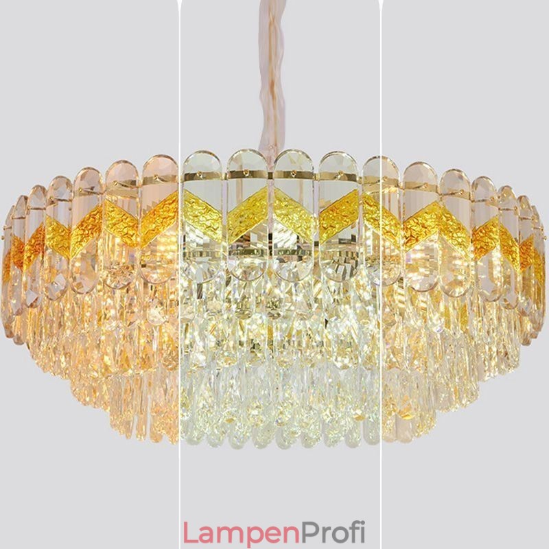 Luxus Pendelleuchte Kristall Deckenleuchte 9 12 16 Lichter