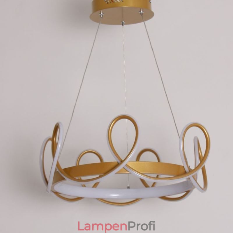 Moderne Hängeleuchte Crown Pendelleuchte Aluminium 1 Licht