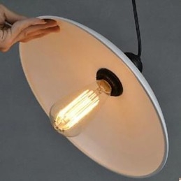 Vertraglich weißes Droplight Rustikale Lodge Traditionelle klassische Pendelleuchte