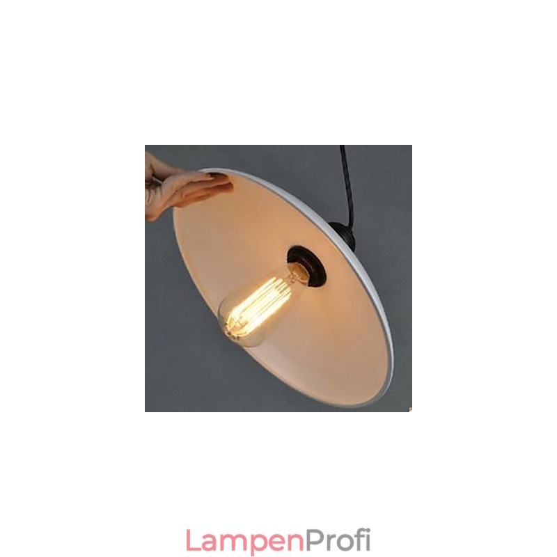 Vertraglich weißes Droplight Rustikale Lodge Traditionelle klassische Pendelleuchte